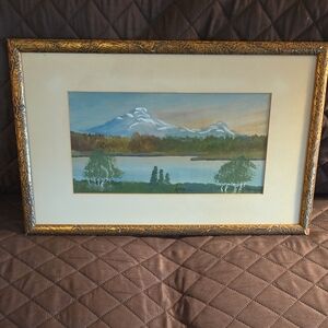 Gustaf Magnusson (Swedish 1890-1957) Watercolor Painting